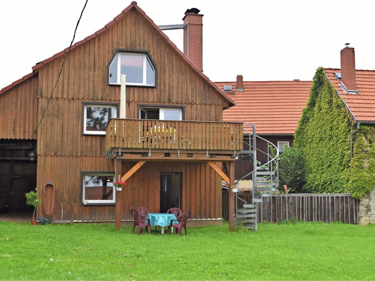 Nice Apartment In Allrode With Private Terrace Kültér fotó