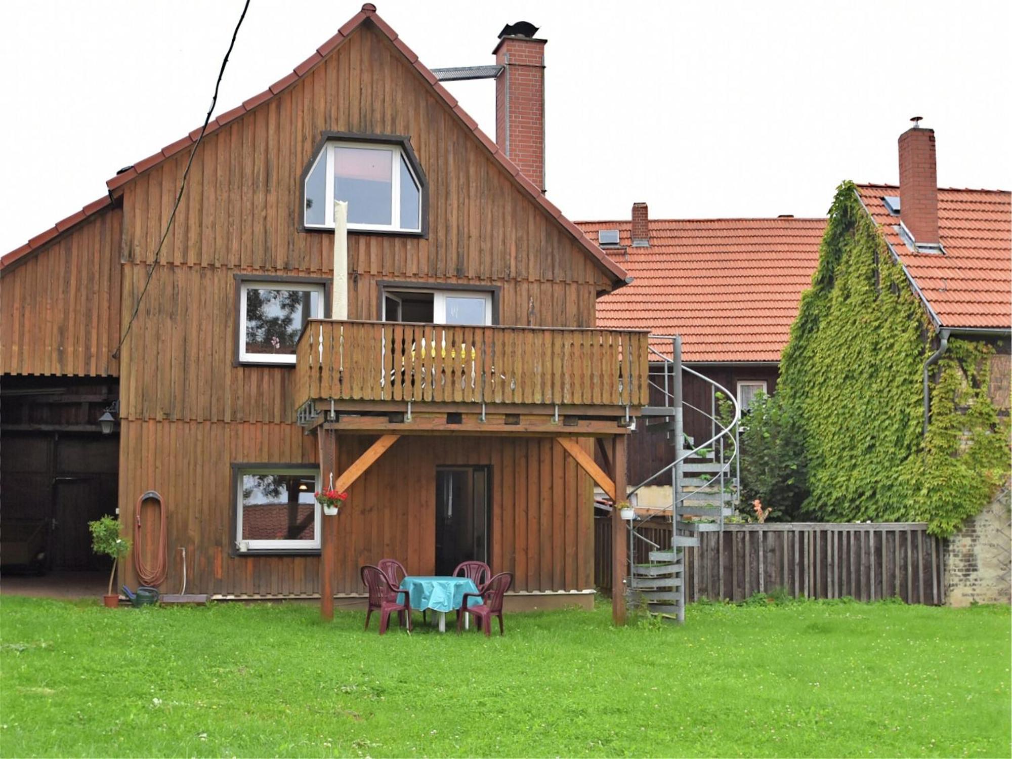 Nice Apartment In Allrode With Private Terrace Kültér fotó